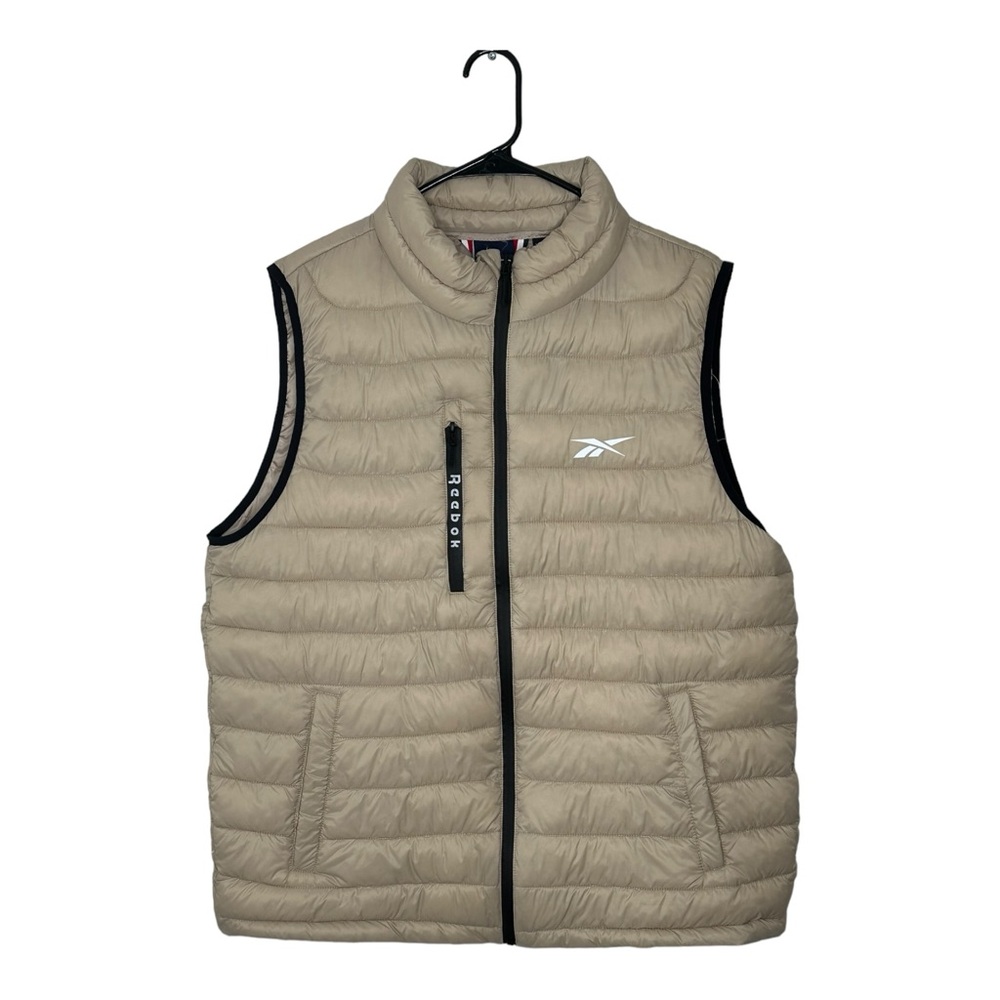 $125 NWT Reebok‎ Light Arctic Blue Glacier Shield Puffer Vest - Men's X-Large